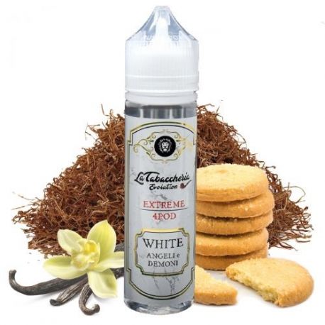 White Angeli e Demoni Liquido La Tabaccheria Aroma da 20 ml Tabacco e Biscotti Vaniglia