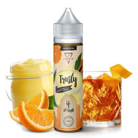 Trusty 4 Autumn Liquido Suprem-e 20ml Aroma Crema Pasticcera e Liquore Arancia