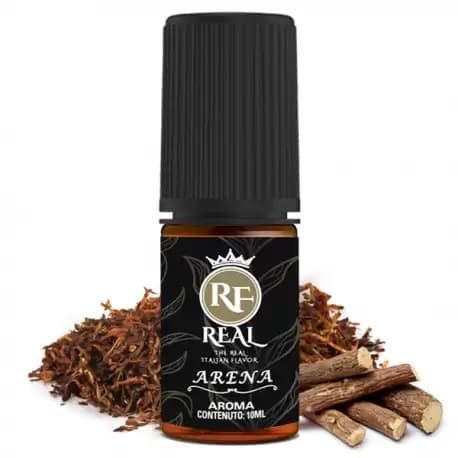 Arena Liquido Real Farma Aroma 10 ml Tabacco e Liquirizia