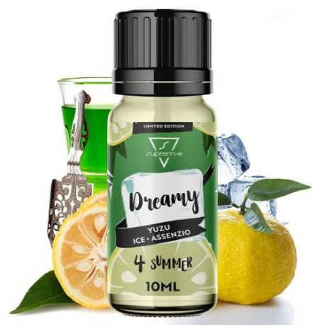 Dreamy 4 Summer Liquido 10 ml Suprem-e Aroma Yuzu Assenzio Ghiaccio