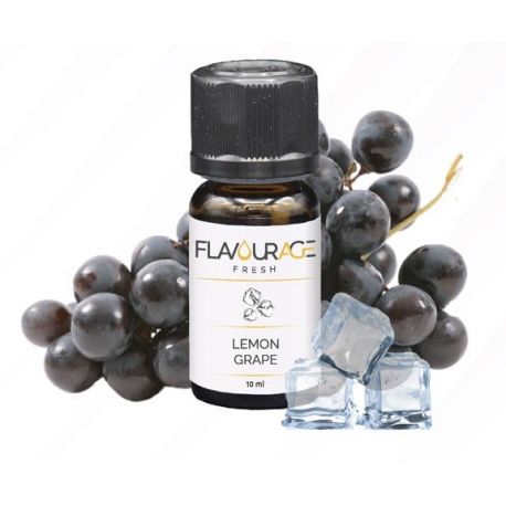 Lemon Grape Liquido Flavourage Aroma 10 ml Uva Limone e Menta