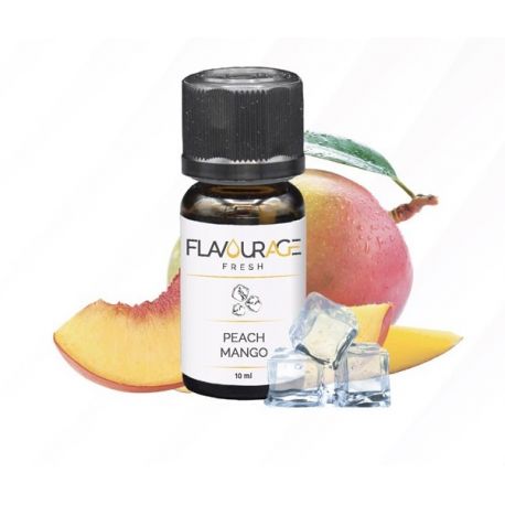 Peach Mango Liquido Flavourage Aroma 10 ml Pesca Mango con Effetto Fresh