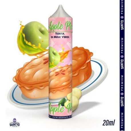 Apple Pie Liquido Dainty's Eco Vape Aroma 20 ml Torta Mela Verde