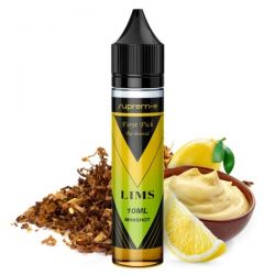 First Pick Re-Brand Lims Liquido 10ml Mini Shot Suprem-e Aroma Tabacco Virginia Crema al Limone