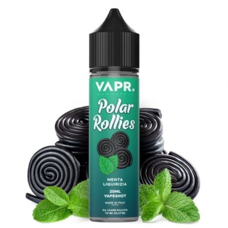 Polar Rollies VAPR. Liquido Scomposto 20ml Liquirizia Menta