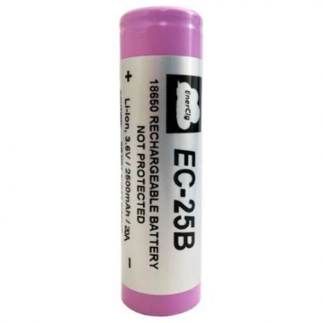 EC-25B EnerCig Batteria 18650 2500mAh 20A