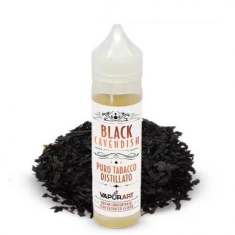 Black Cavendish Puro Distillato VaporArt Liquido Scomposto 20ml