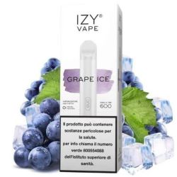 Grape Ice Izy One Svapo Usa e Getta 600 Tiri