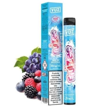 Bloody Summer Fruizee YUZ Eliquid France Svapo Usa e Getta 600 Tiri