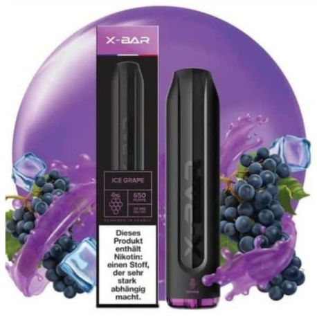 Dinner Lady Vape Pen Pro Grape Star - 600 Puff - Usa e Getta - Vaporoso