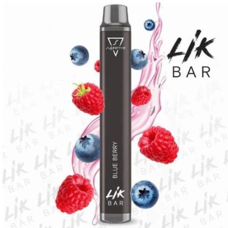 Lik Bar Blue Berry Suprem-e Svapo Usa e Getta 600 Tiri