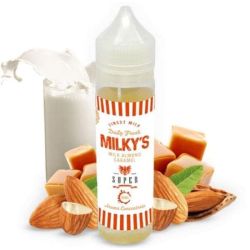 Milky's Almond Caramel Super Flavor Liquido Scomposto 20ml Latte Caramello Mandorla