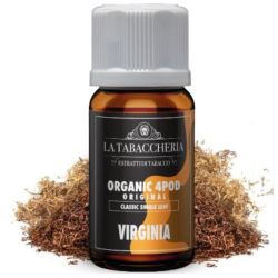 Virginia Organic 4 Pod Single Leaf Aroma La Tabaccheria Evolution da 10 ml Tabaccoso