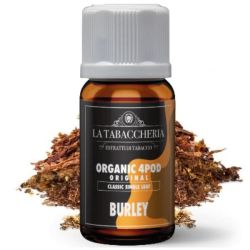 Burley Organic 4 Pod Single Leaf Aroma La Tabaccheria Evolution da 10 ml Tabaccoso