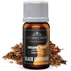 Black Cavendish Organic 4 Pod Single Leaf Aroma La Tabaccheria Evolution da 10 ml Tabaccoso