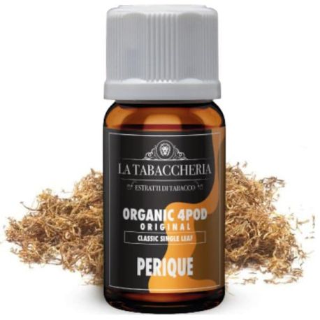 Perique Organic 4 Pod Single Leaf Aroma La Tabaccheria Evolution da 10 ml Tabaccoso