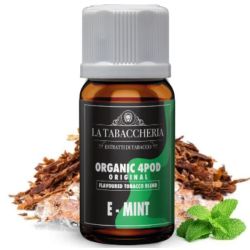 E-Mint Organic 4 Pod Aroma Concentrato La Tabaccheria da 10 ml