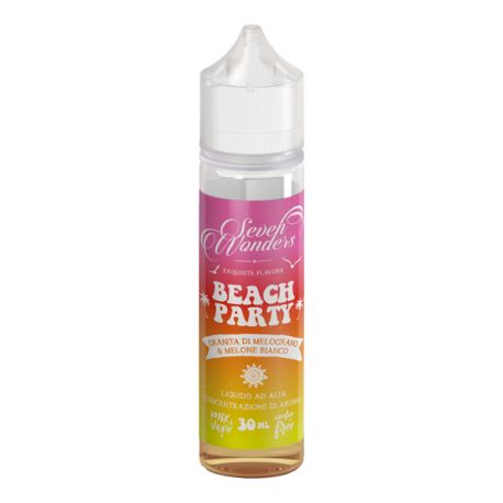 Beach Party Seven Wonders Liquido Mix&Vape 30ml Melograno Melone Ghiaccio