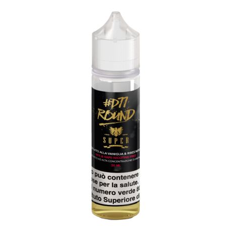 D77 Round Super Flavor Liquido Mix&Vape 30ml Gelato Vaniglia Ribes Nero