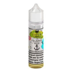 The Island Super Flavor Liquido Mix&Vape 30ml Pesca Kiwi Litchi Ghiaccio