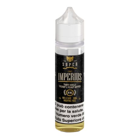 Imperius Super Flavor Liquido Mix&Vape 30ml Vaniglia Burro d'Arachidi Cocco