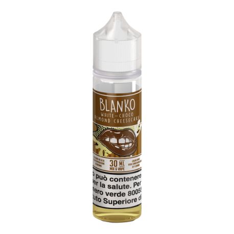 Blanko Super Flavor Liquido Mix&Vape 30ml Cheesecake Cioccolato Bianco Mandorla