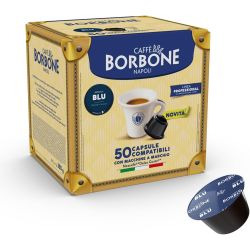 50 Miscela Blu Linea Professional Capsule Caffè Borbone Compatibili Dolce Gusto