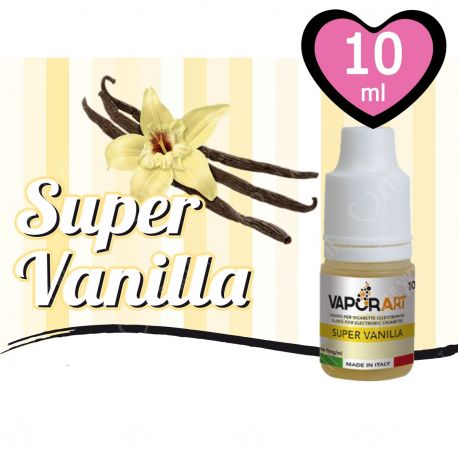 Super Vanilla VaporArt Liquido Pronto da 10 ml