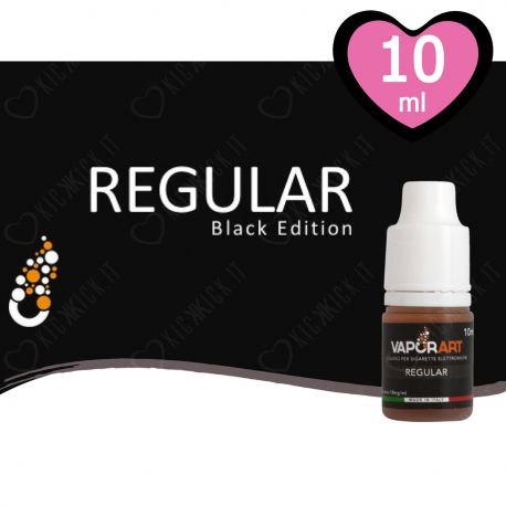 Regular Black Edition VaporArt Liquido Pronto da 10 ml