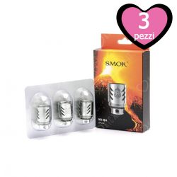 V8-Q4 Resistenza Smok Head Coil per Atomizzatore TFV8 Cloud Beast - 3 Pezzi