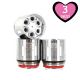 V12-T12 Resistenza Smok Head Coil per Atomizzatore TFV12 Cloud Beast King - 3 Pezzi