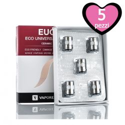 Euc Coil Ceramic Resistenza Vaporesso - 5 Pezzi 