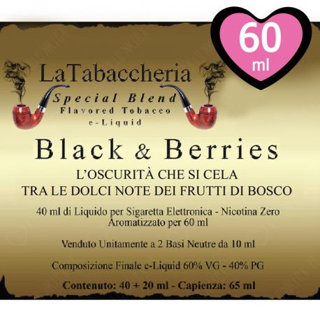 Aroma Black&Berries La Tabaccheria Special Blend - Estratto di Tabacco