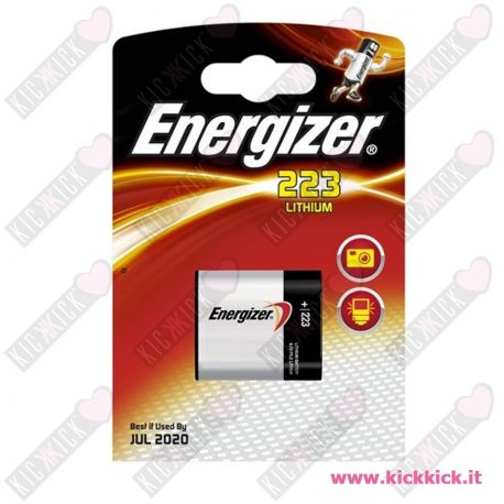 Energizer 223 Pila 6V Litio per Fotografia - Blister 1 Batterie