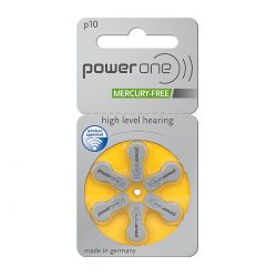 60 Batterie Power One 10 / PR70 per Protesi Acustiche