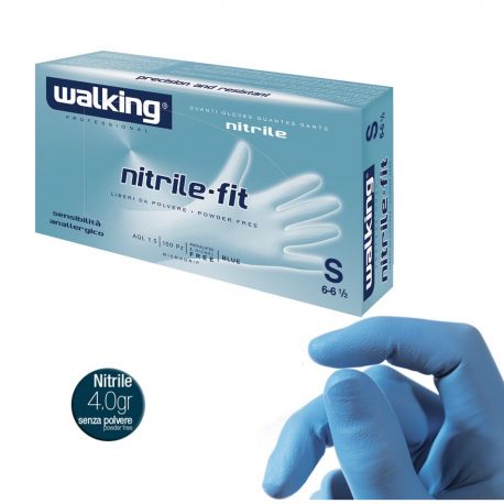 1000 X Guanti In Nitrile Monouso Blu Cobalto Senza Polvere E Lattice Taglia Xl 85635 - Foto 10