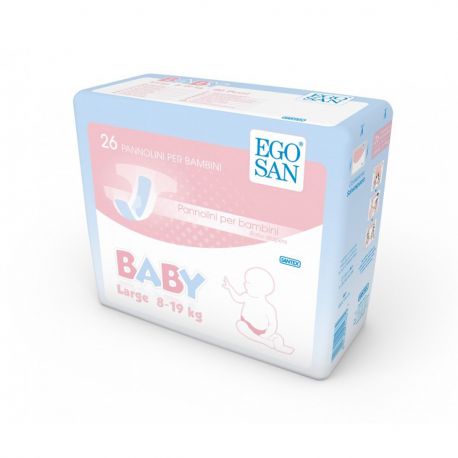 Pannolini per Bambini 8-19 kg Egosan Maxi - confezione da 168 pz.