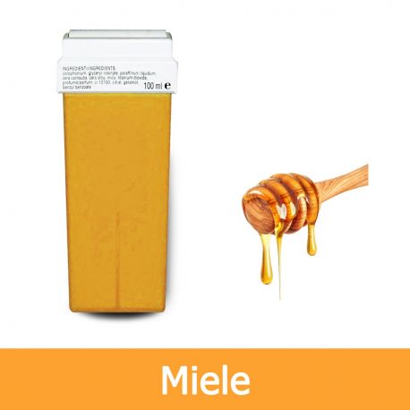 Cartuccia Cera per Rullo Roll-On per Depilazione al Miele Naturale 100 ml