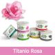 Cera Depilatoria Titanio Rosa Liposolubile in Barattolo 400 ml