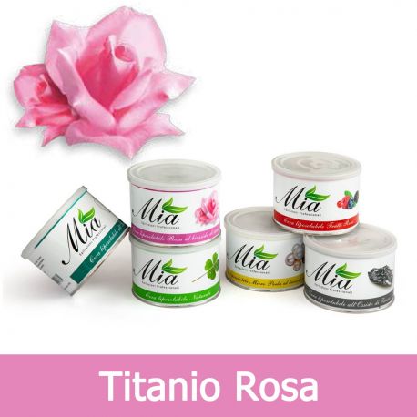 Cartuccia Rullo Cera Depilatoria 100ml Rosa Titanio Roll-On - Kosmitaly