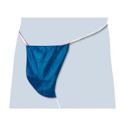 Slip Uomo Monouso in Tnt Blu Imbustato Singolarmente 50 Pezzi