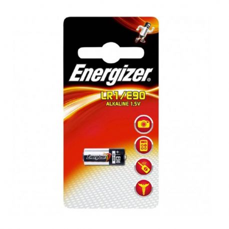 Energizer LR1 - E90 MN9100 Pila Alcalina MicroStilo 1,5V - Blister 1 Batteria