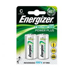 Energizer Mezzatorcia C 2500 mAh - Blister da 2 Batterie Ricaricabili