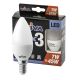 Wiva Lampadina Oliva Led E14 7W 540 lm - Confezione da 3 pezzi