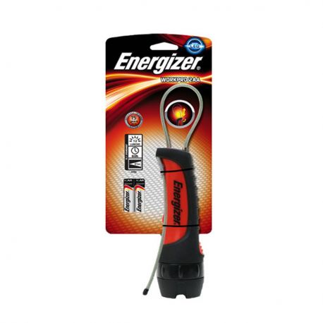 Torcia a Led da Lavoro con Gancio - Energizer Workpro 2AA