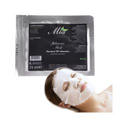 Maschera Viso Imbevuta in TNT con Acido Jaluronico e Ginseng