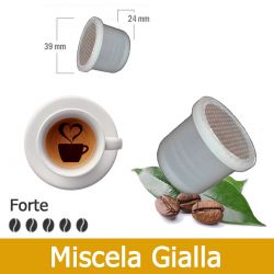 100 Capsule Caffè Aroma Leon D'Oro Tre Venezie - Compatibili Uno System