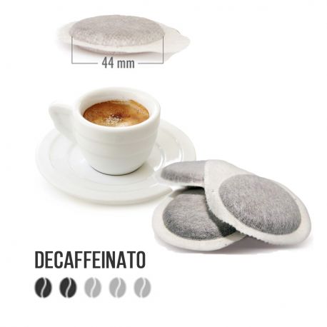 100 Cialde in Carta Ese 44 Decaffeinato Caffè Tre Venezie