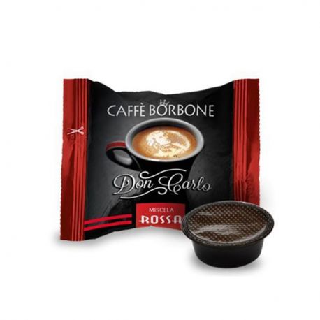 50 Capsule Don Carlo Caffè Borbone Miscela Rossa (compatibili Lavazza A Modo Mio)