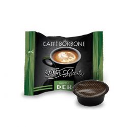 50 Capsule Don Carlo Caffè DEK Borbone Miscela Verde (compatibili Lavazza A Modo Mio)